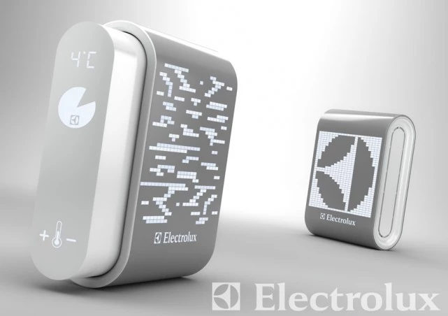 The External Refrigerator incorporates solar panels