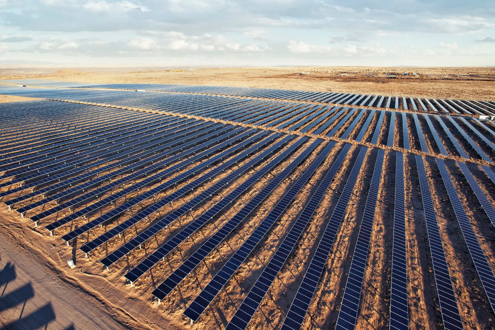 One of Array Technologies' solar installations