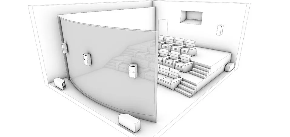 IMAX team members work with the client’s architects, interior designers and other high-priced professionals to make sure that when the home theater is built, its acoustics, viewing angles and other parameters will be up to snuff