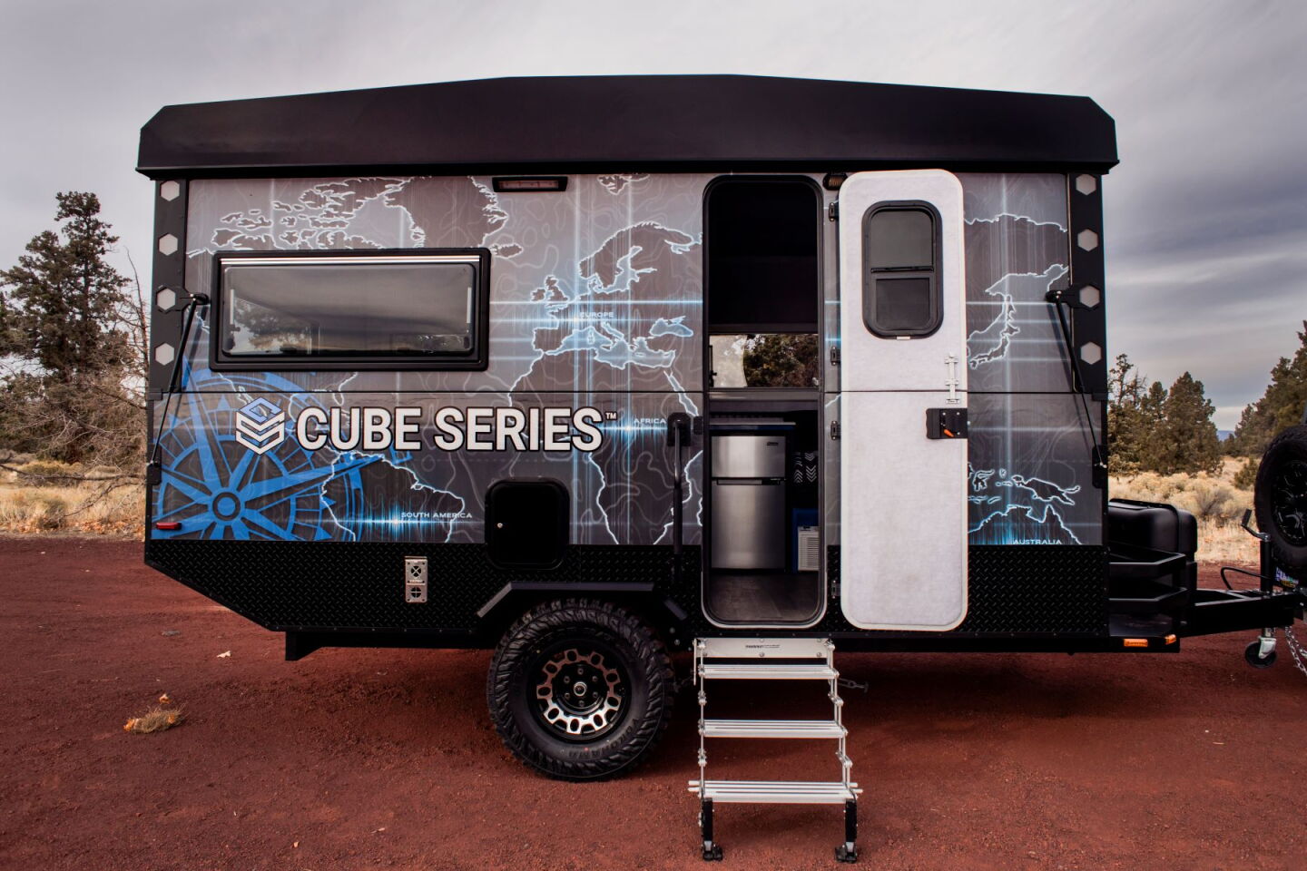 The Cube Series trailer comes ready to camp all year round