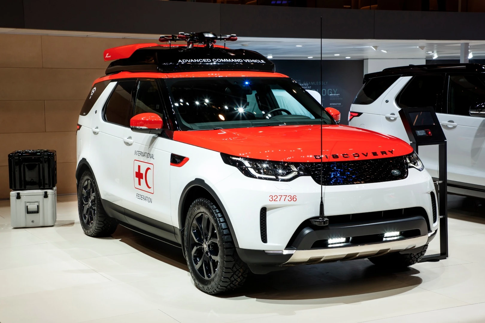 Land Rover's Project Hero vehicles will undergo testing by the Red Cross this year