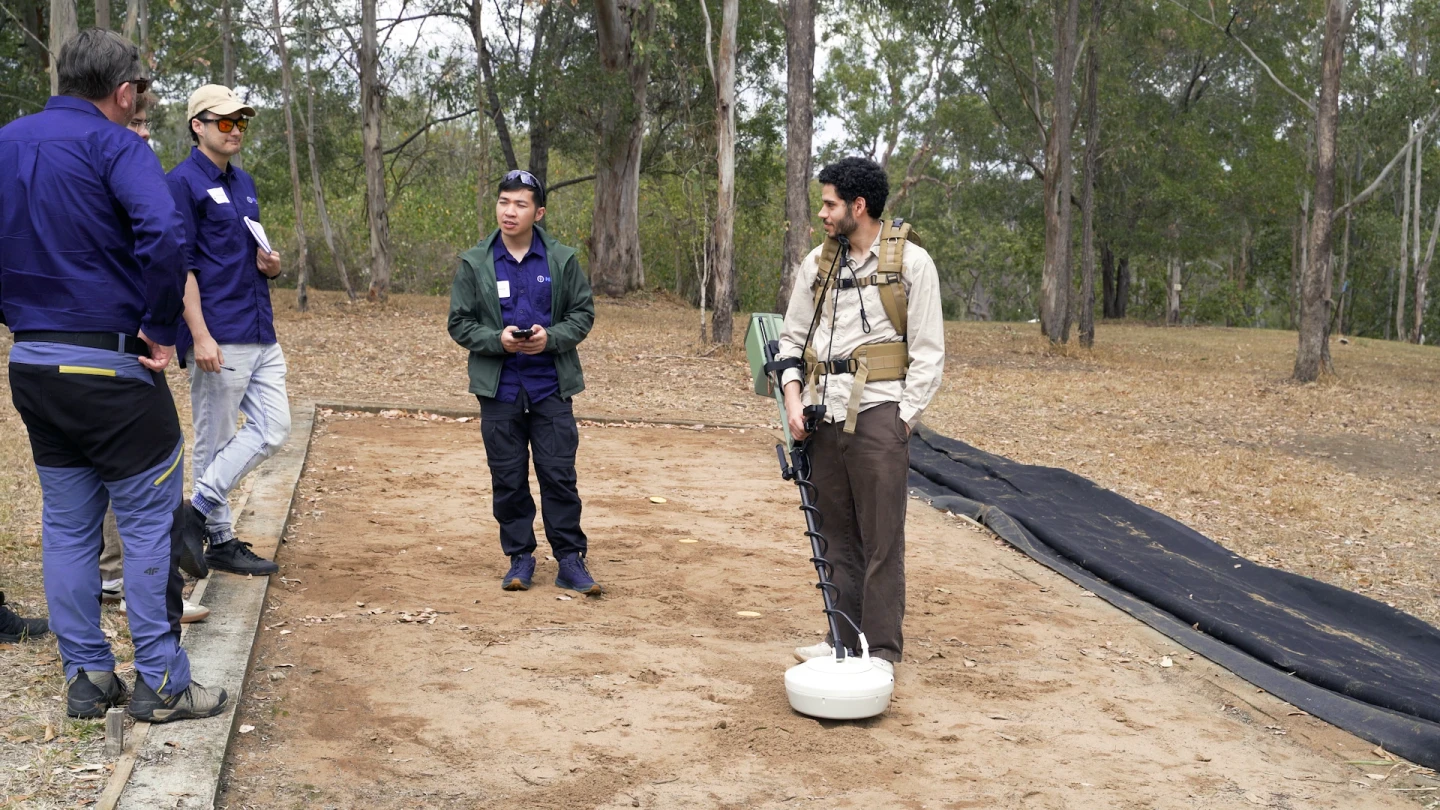 MineReader being tested in Brisbane