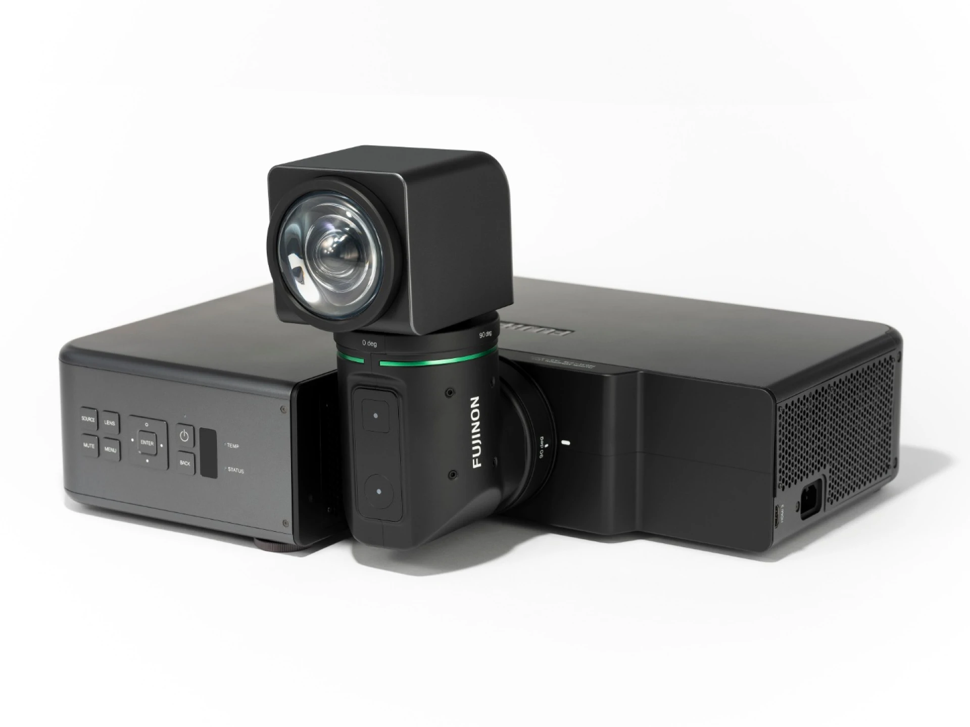 Projector Roter Fujifilm flips the script with a rotating projector lens