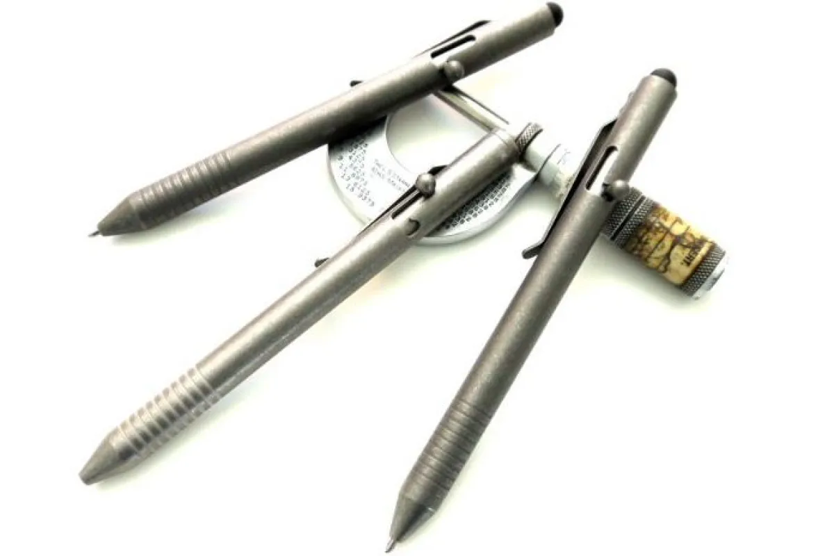 Arizona toolmaker Brian Fellhoelter is getting set to ramp up production of his TiBolt titanium bolt-action pen