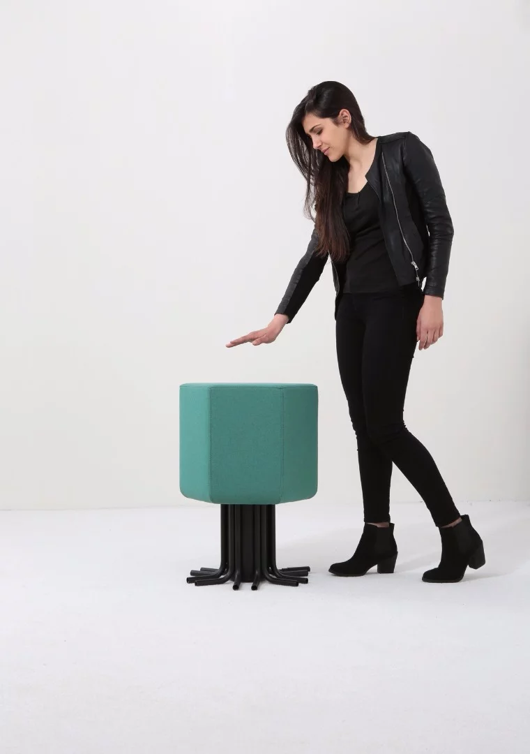 The Lift-Bit can be raised by hovering a hand above it