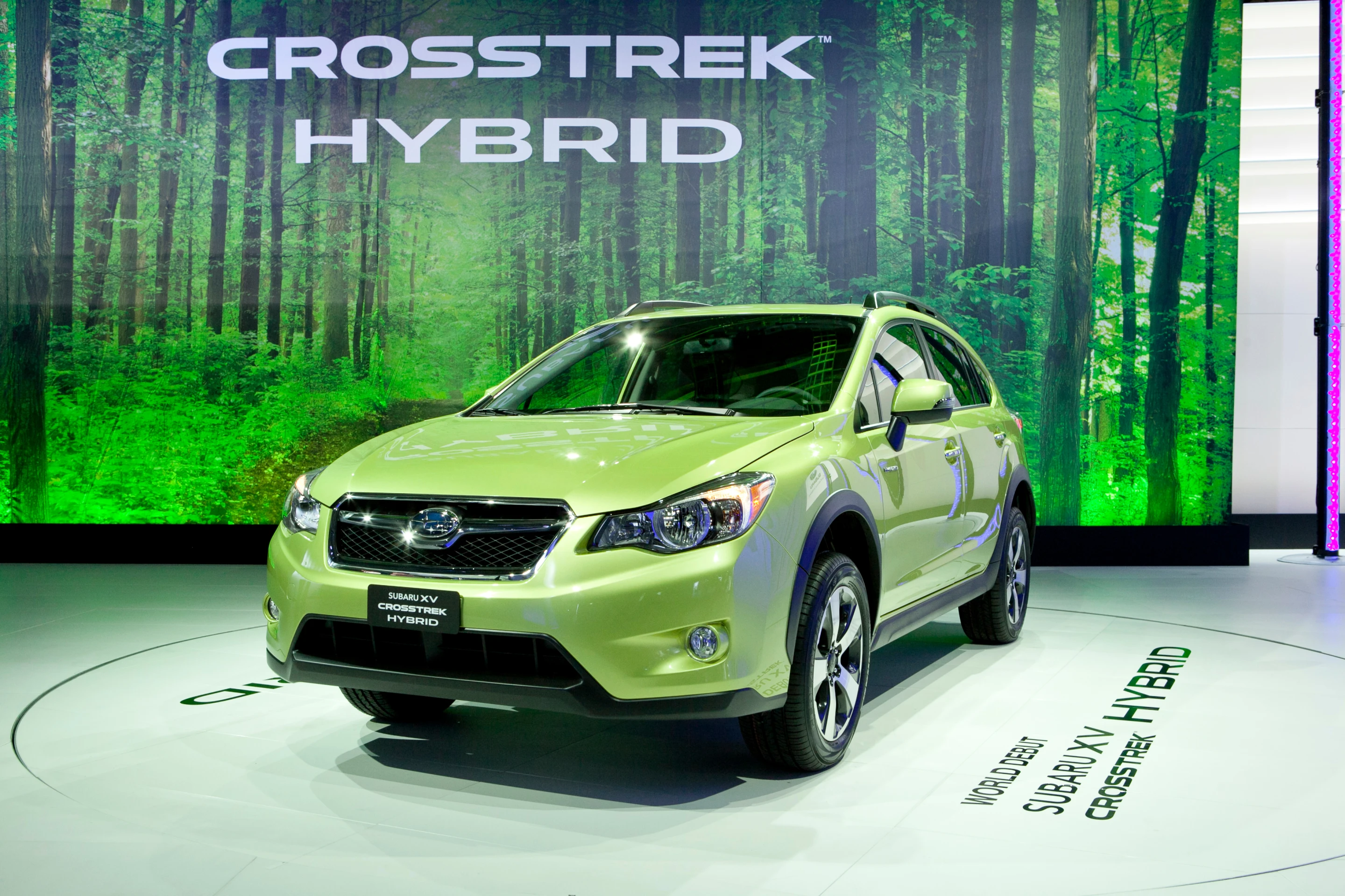 The XV Crosstrek Hybrid debuts in New York