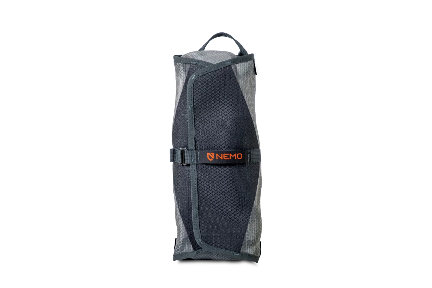 Nemo Moonlite Elite packed up and ready to carry into the backcountry