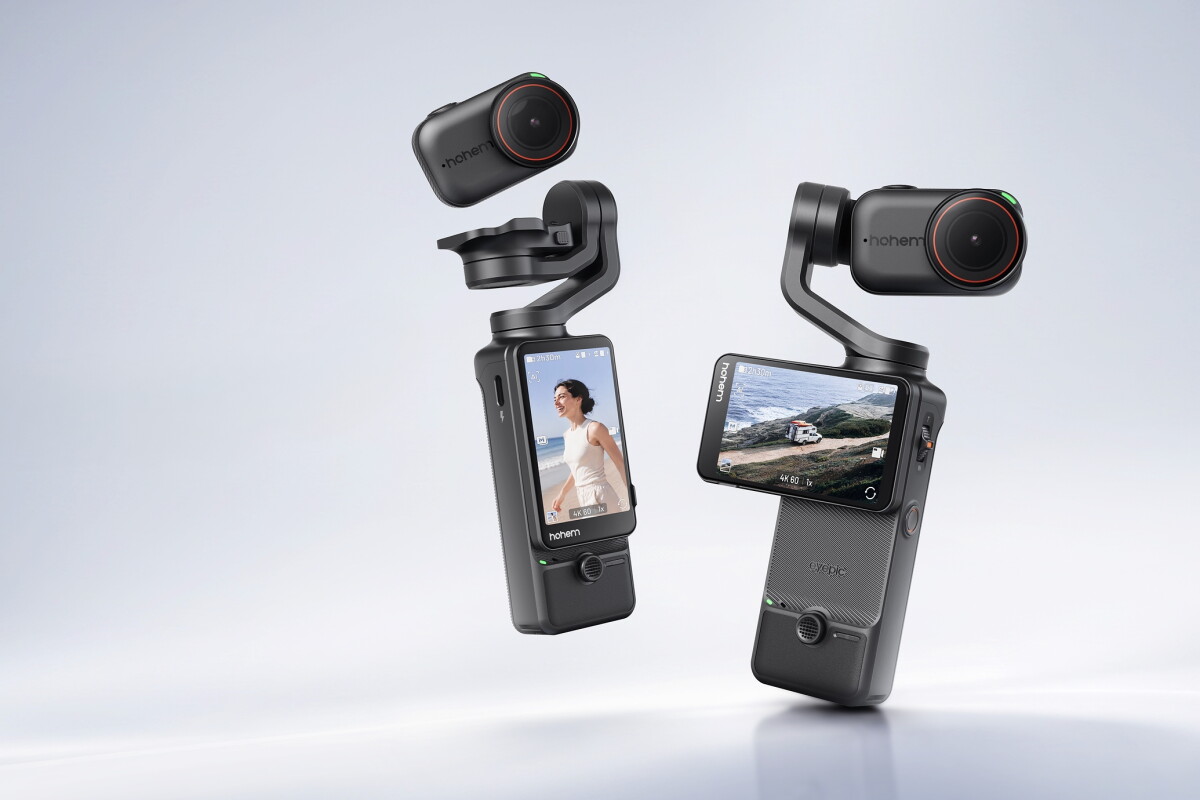 Hohem's 2-in-1 Eyepic is a gimbal camera with a detachable minicam