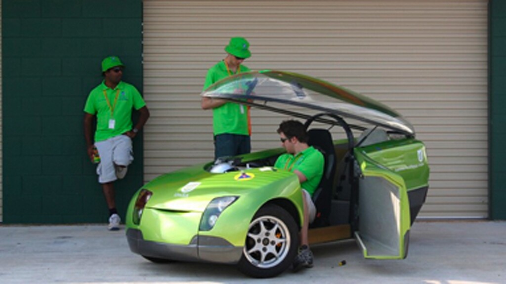 Trev the Two-seater Renewable Energy Vehicle
