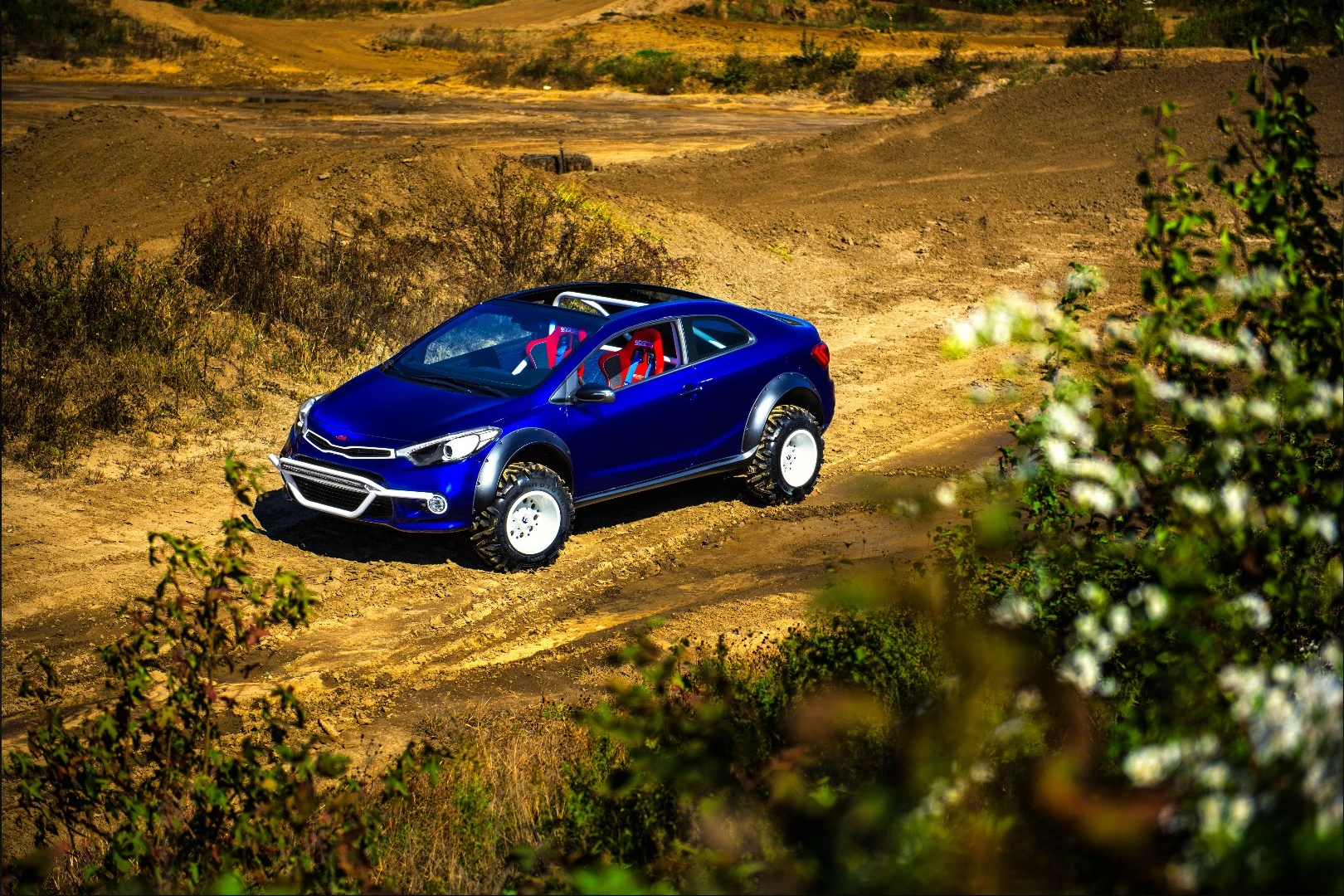 Kia Forte Koup Mud Bogger