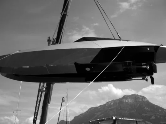 Code X's solar-hybrid luxury yacht