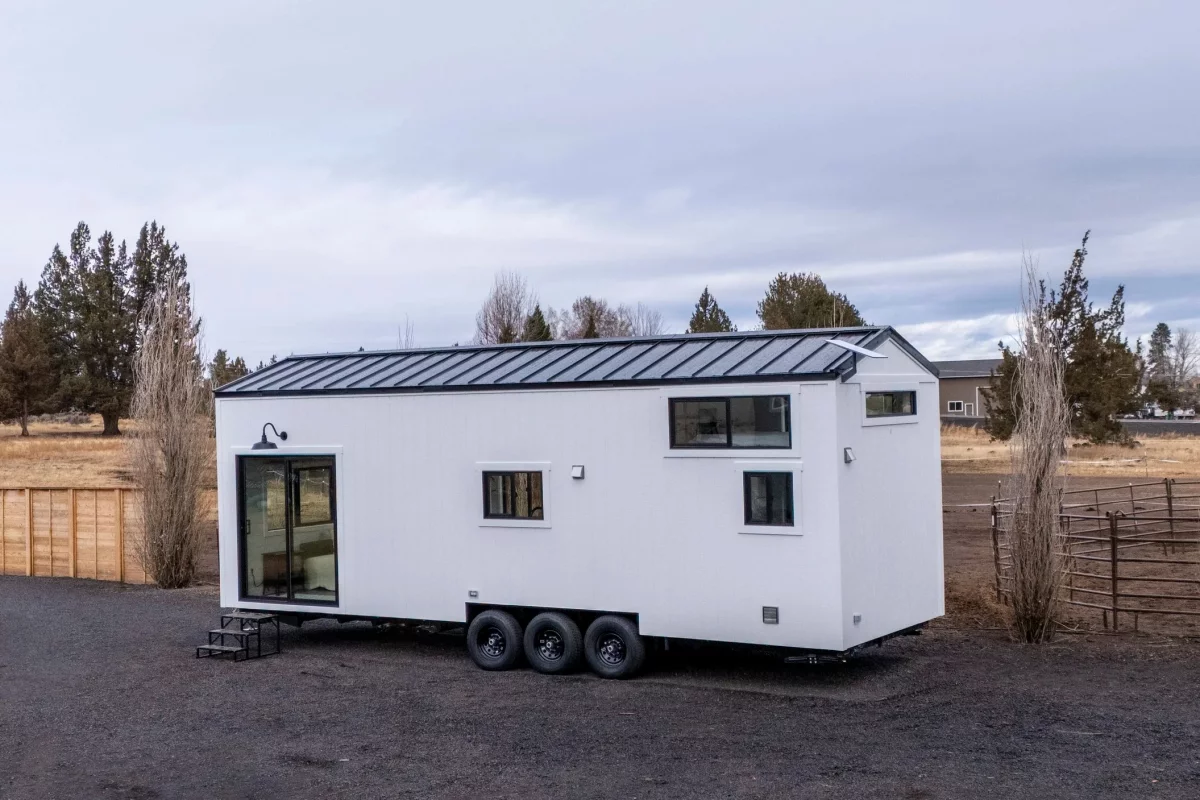The Ochoco has an extra-wide interior, helping make it feel more like a big house than a typical tiny house