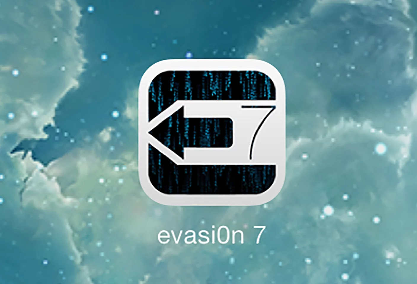 evasi0n icon on an iPad Air