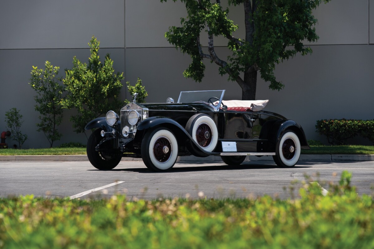 1927 Rolls-Royce Phantom I Playboy Roadster by Brewster | Estimate: from $250,000 to $350,000 | Auction House: RM-Sotheby's | Official Auction Description