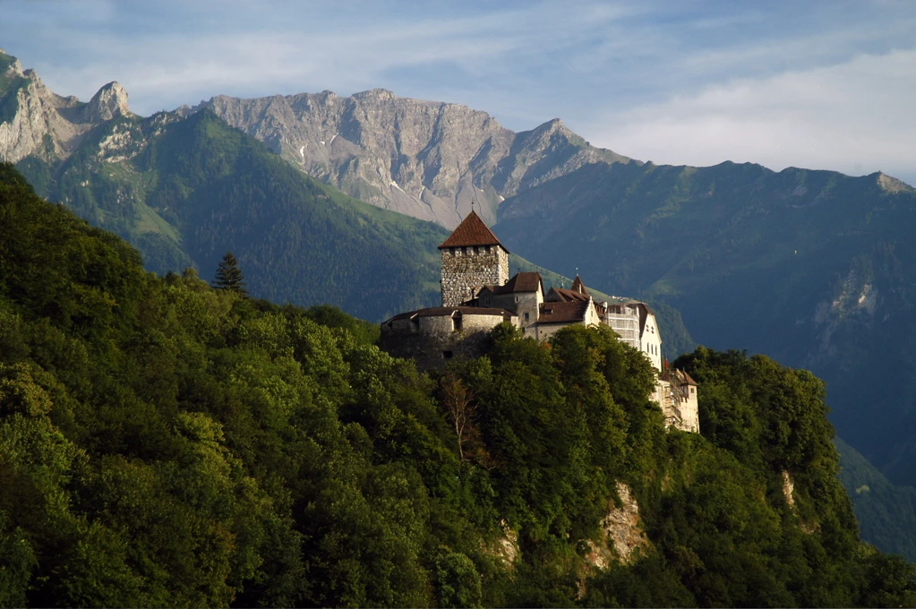 Vistors can raid the Prince's wine cellars at Vaduz Castle (Image: Mschlindwein via Flickr)
