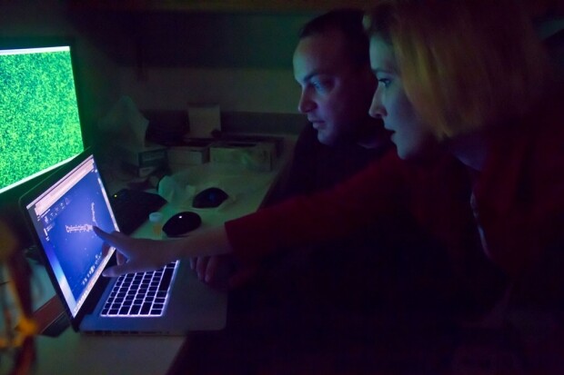 Players working on an earlier Eterna challenge