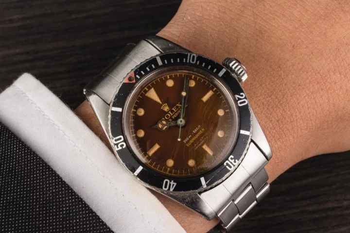 The Rolex Submariner Reference 6538 is the same as that worn by Sean Connery in Dr No