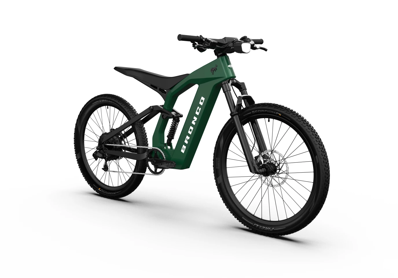 The Bronco ebike is available in 11 color options, though you'll need to pay extra for 10 of them