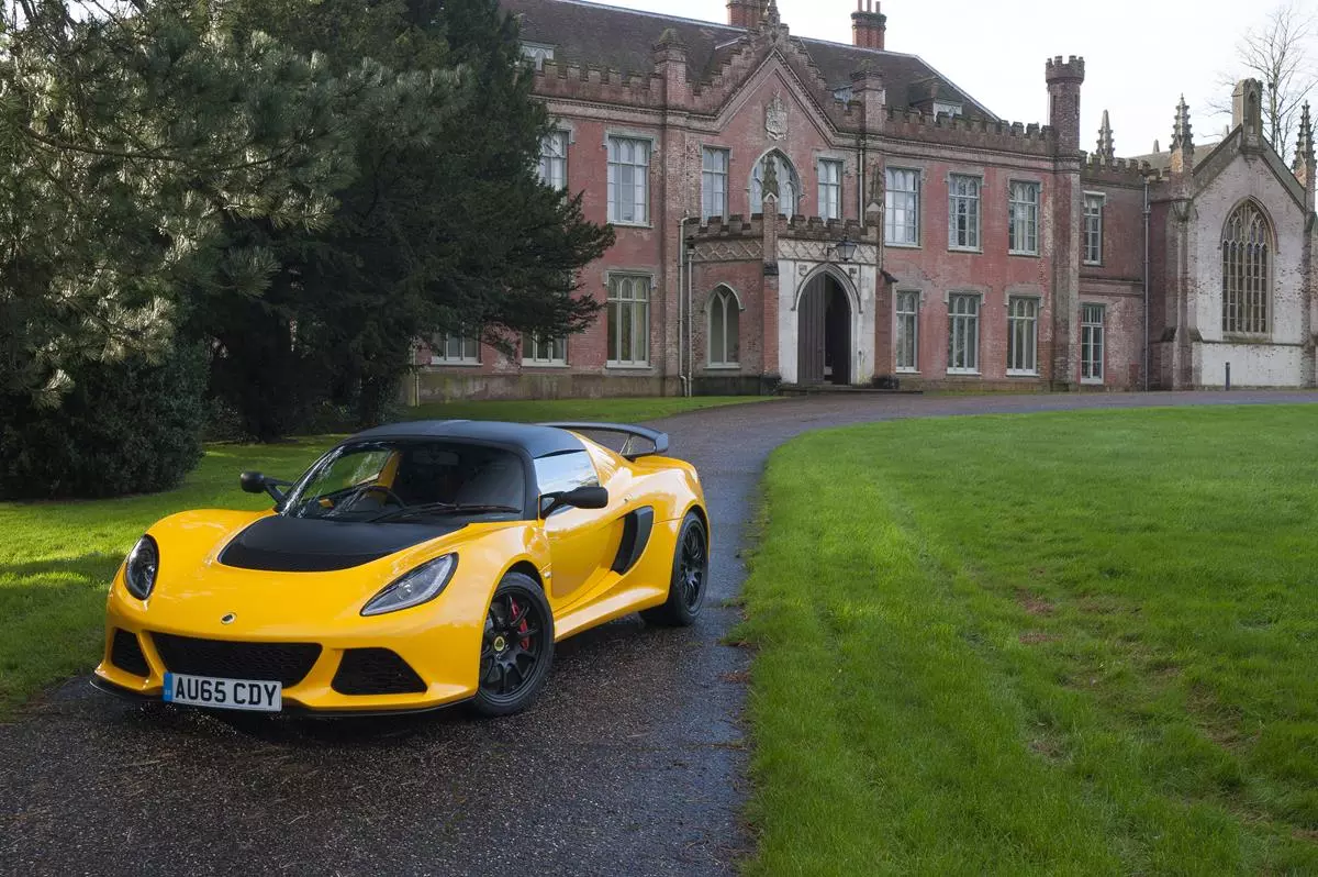 The Exige Sport is lighter, faster, and includes heritage interior options