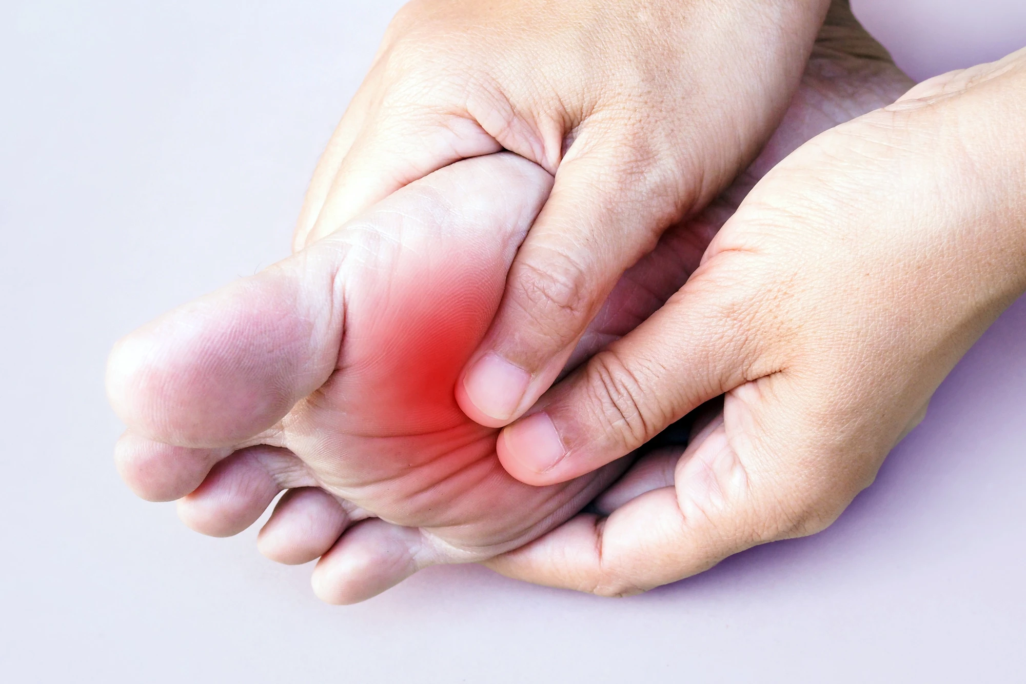 Neuropathic pain commonly occurs in the hands, legs and feet