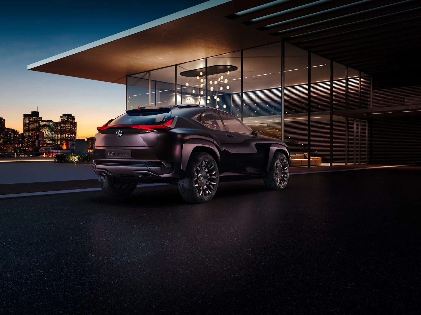 The Lexus UX Concept will also debut in Paris
