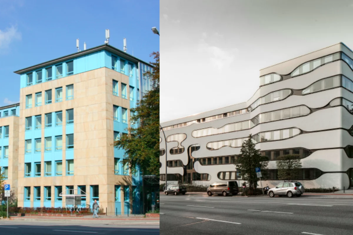 Schlump ONE: before and after ("after" photo: Jan Bitter)