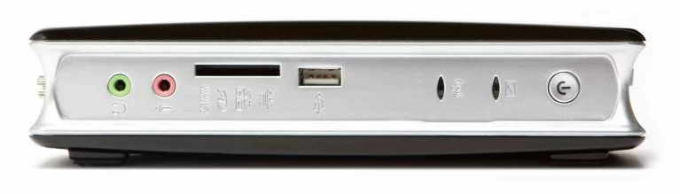 There's a 6-in1 card reader too