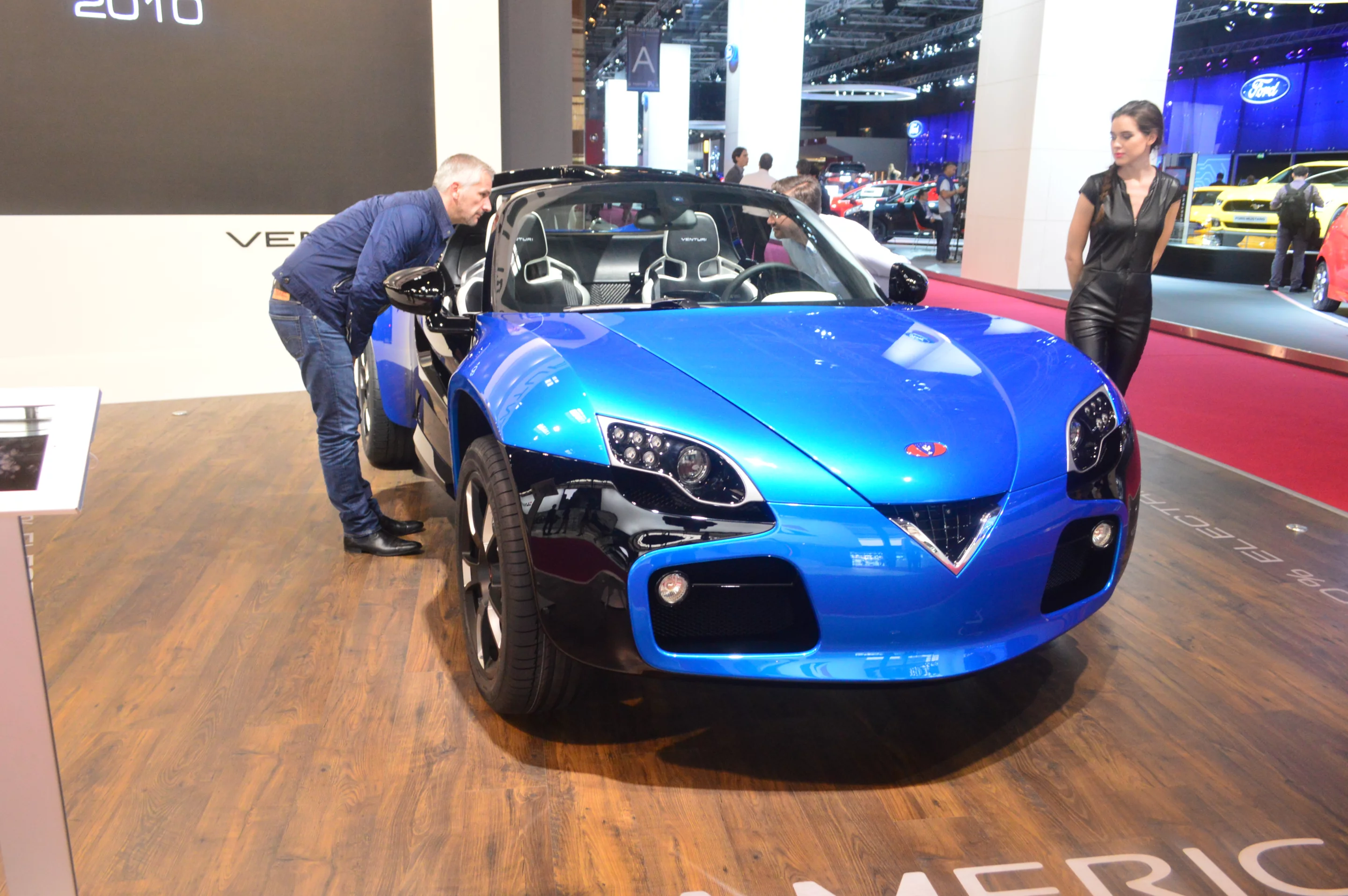 The 2014 Venturi America concept buggy in Paris (Photo: C.C. Weiss/Gizmag)