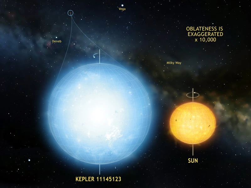 The star Kepler 11145123 is the roundest natural object ever measured in the universe