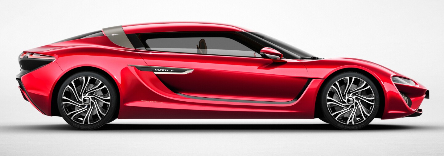 The all-new Quant F is the second research vehicle from Nanoflowcell