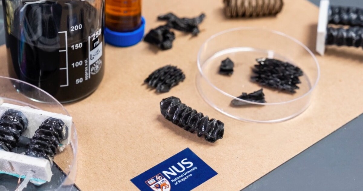 Foldable metallic material could revolutionize soft robotics
