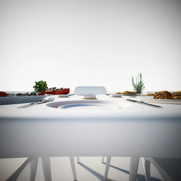 The featureless landscape of bye bye wind's tabletop