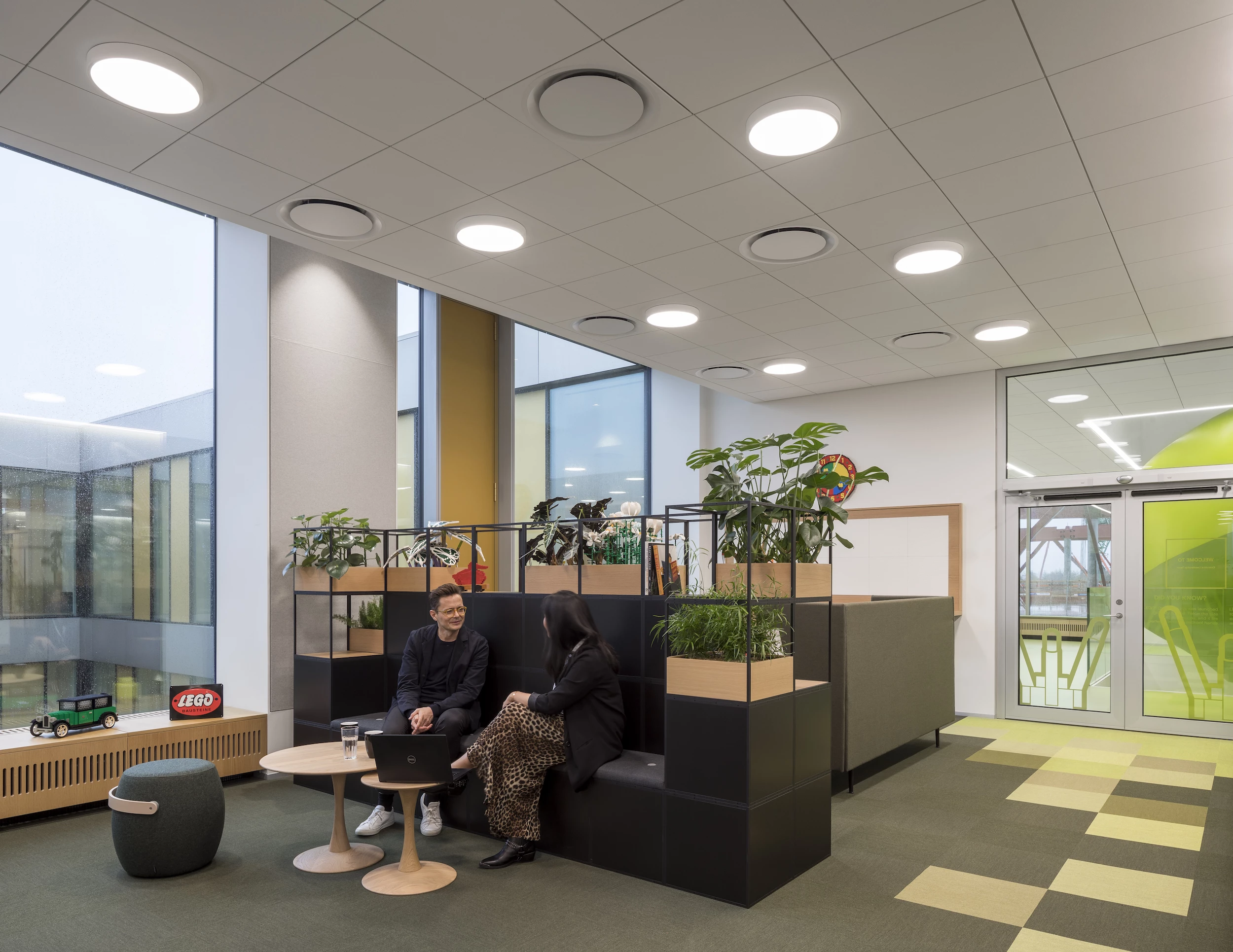 Two of Lego Campus' buildings are now complete, out of a total of eight
