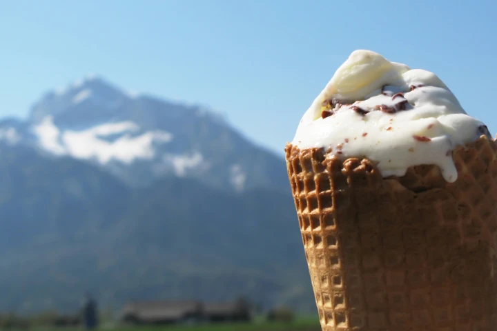 Nestle is using research on ice crystals from an avalanche research center in Switzerland to develop a better tasting ice cream (Photo: Shutterstock)