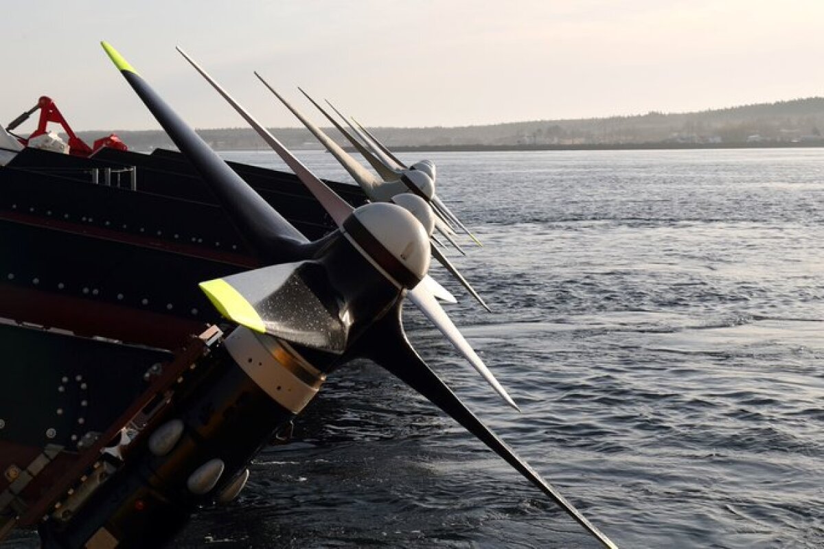 The turbines for Sustainable Marine's floating tidal energy platform are made from carbon fiber