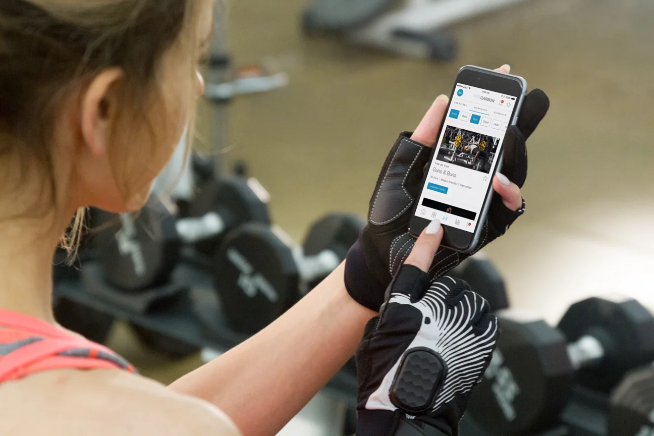 PureCarbon has a free iOS and Android companion app