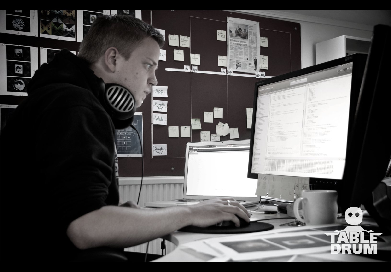 TableDrum iDevice app turns any surface into a virtual drum kit