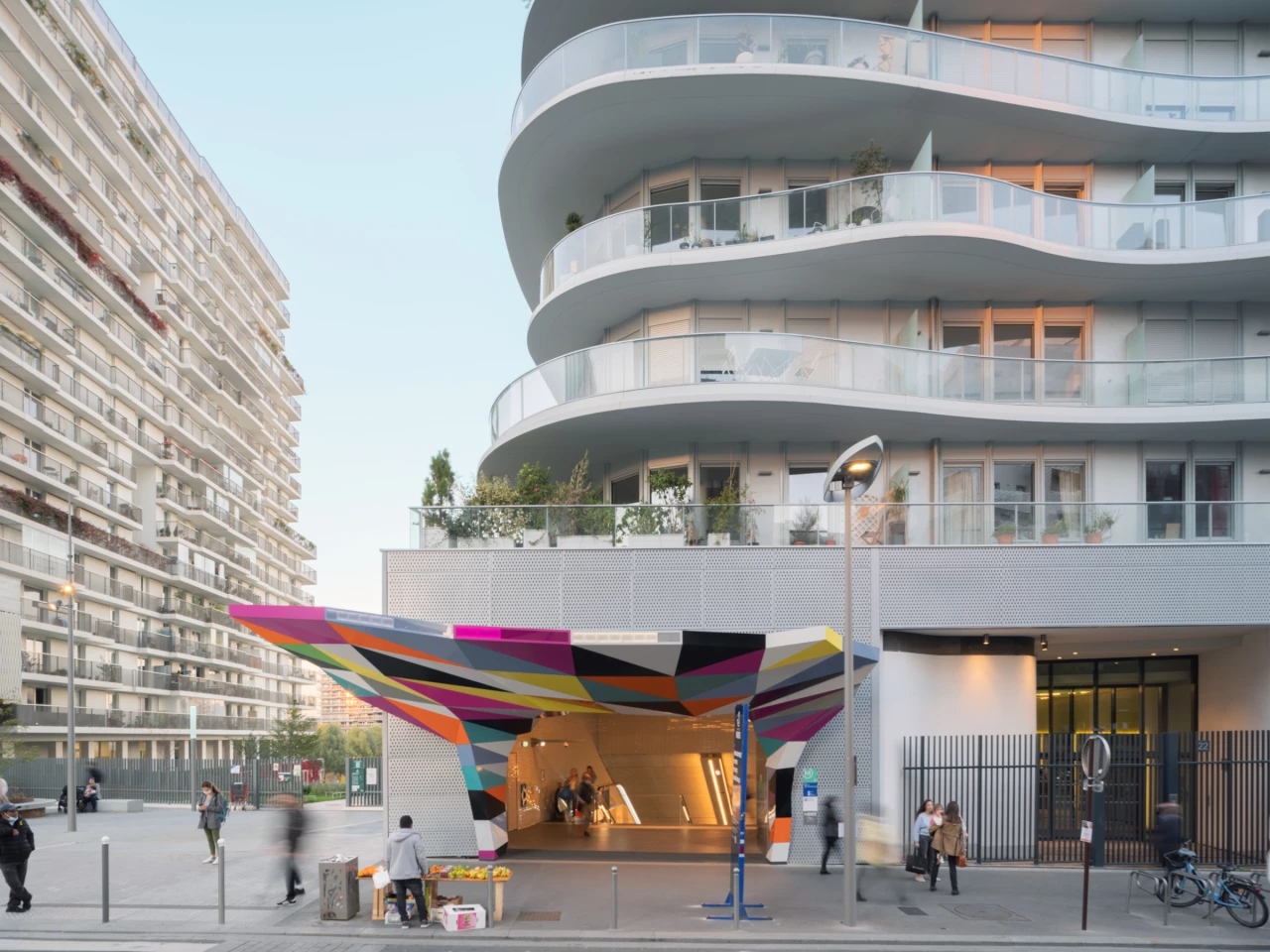 Unic is part of a larger development in Paris that will provide housing for 7,500 people