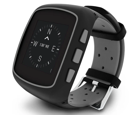 The WearIT smartwatch comes with a digital compass