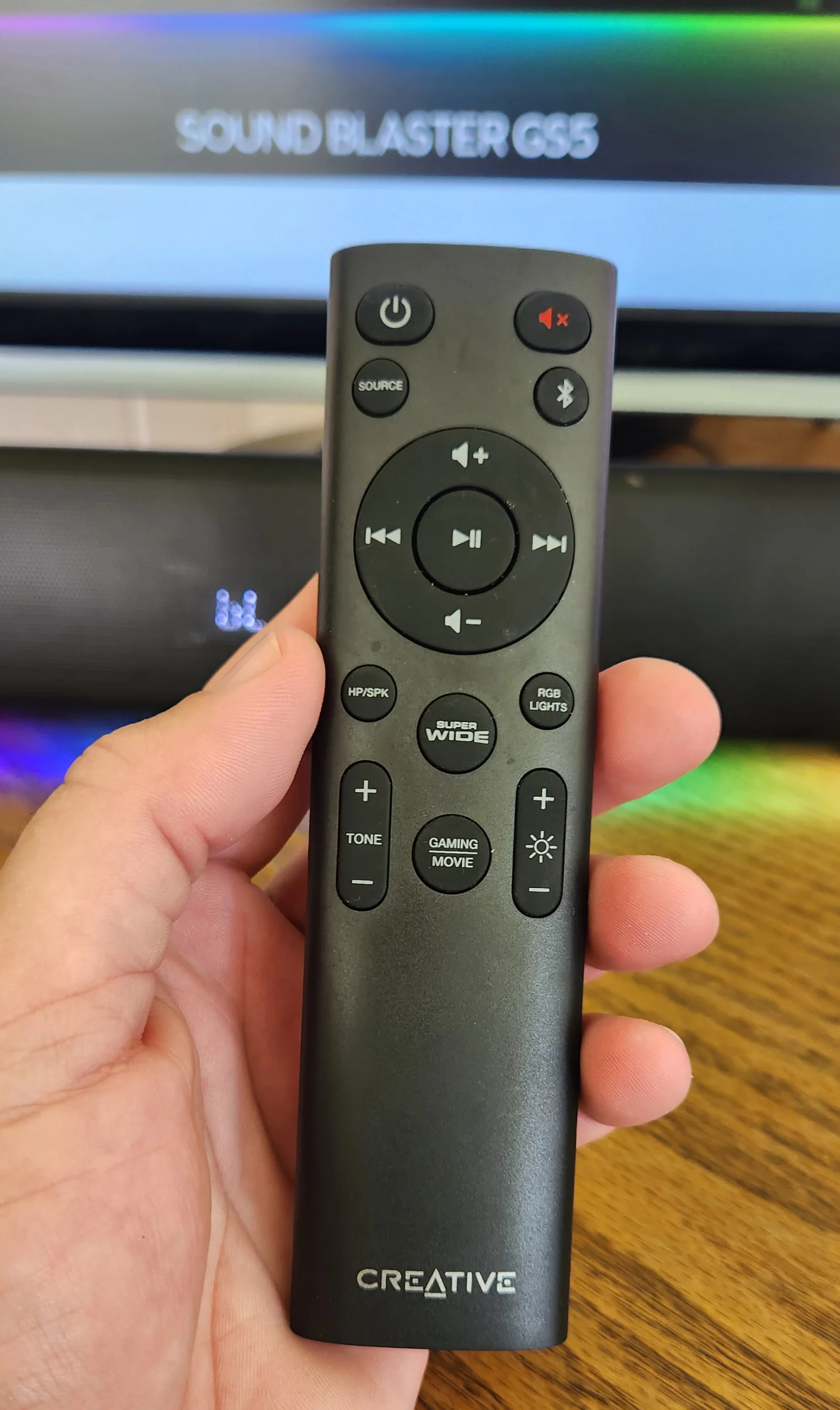 The GS5 remote isn't going to win any prizes for ingenuity or style, but it gets the job done with about a 92% effective rate