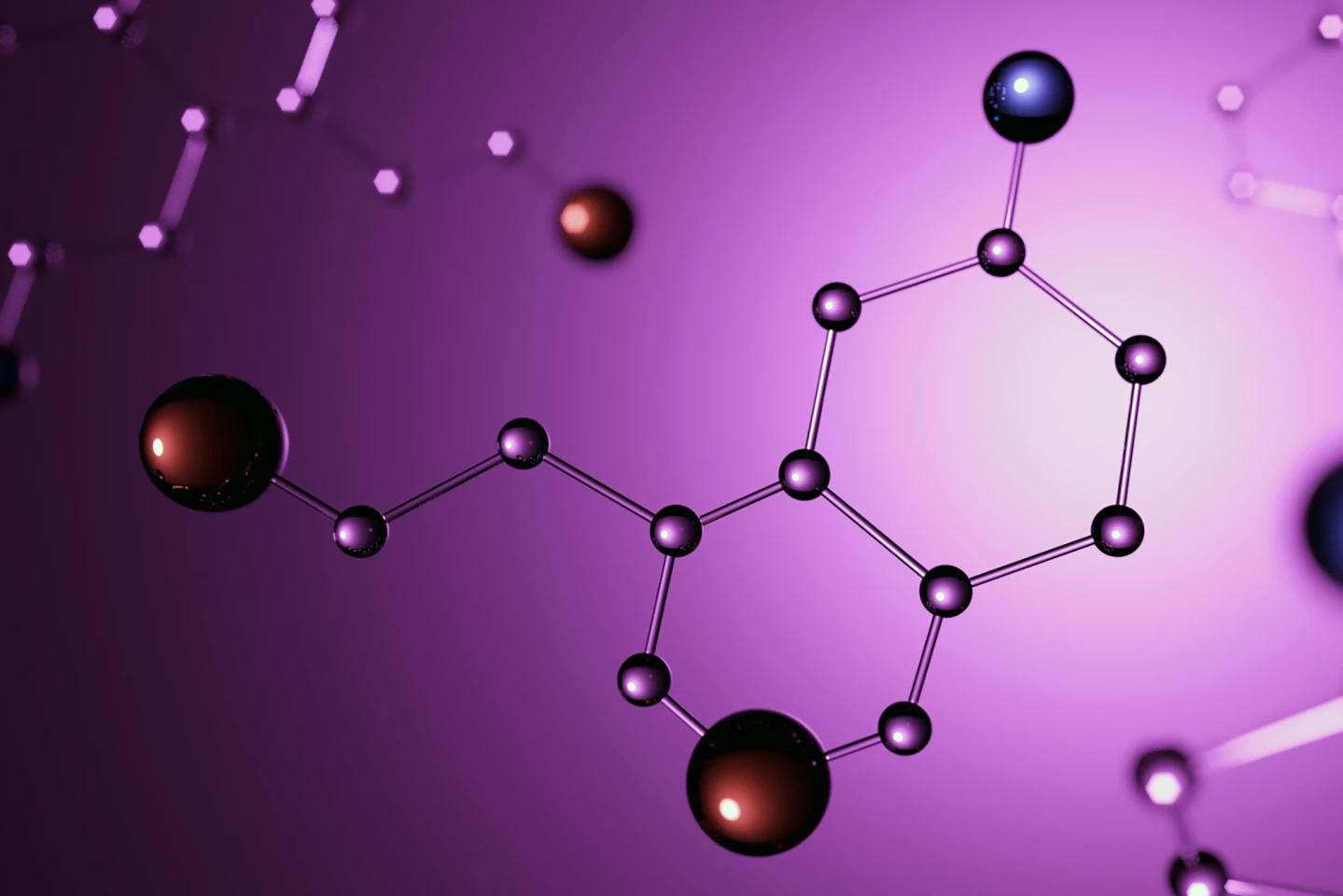It appears to be less about how much of the chemical dopamine there is and more about the brain receptors that react to the chemical