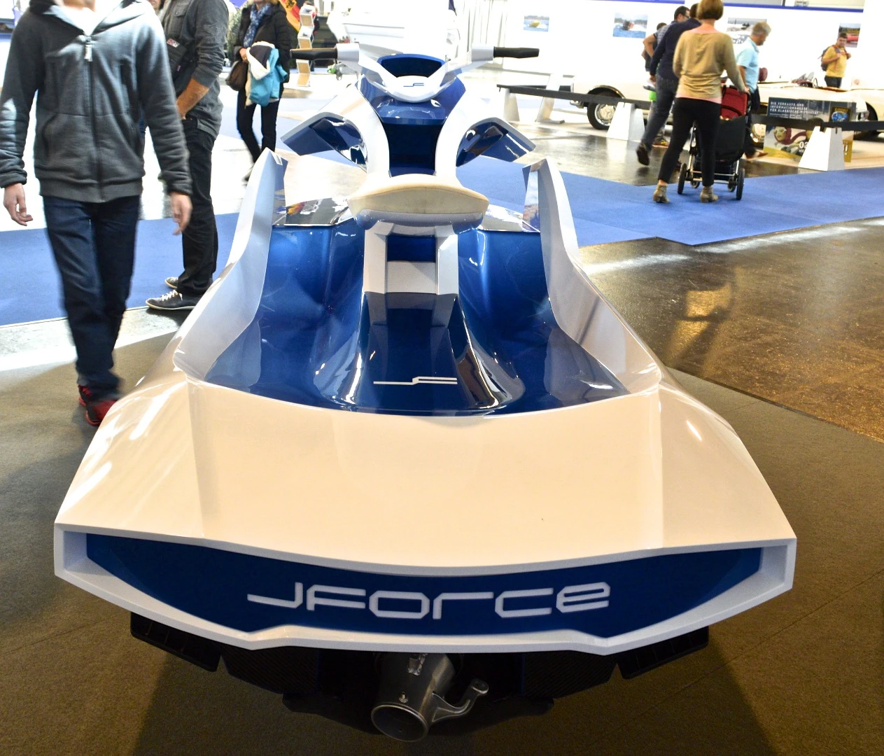 An all-electric PWC with up to two hours of runtime