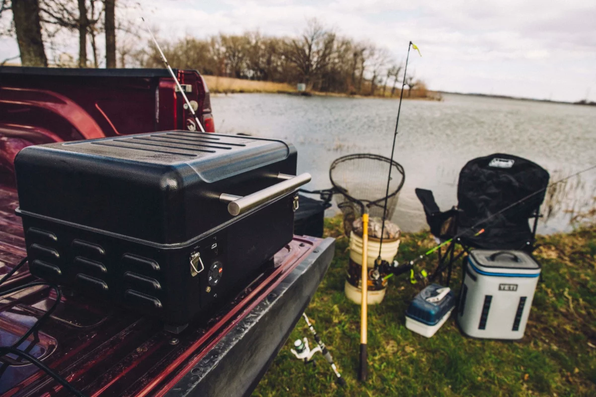 The Traeger Ranger lets you bring wood-fire grilling to the campsite, fishing hole, tailgate and beyond