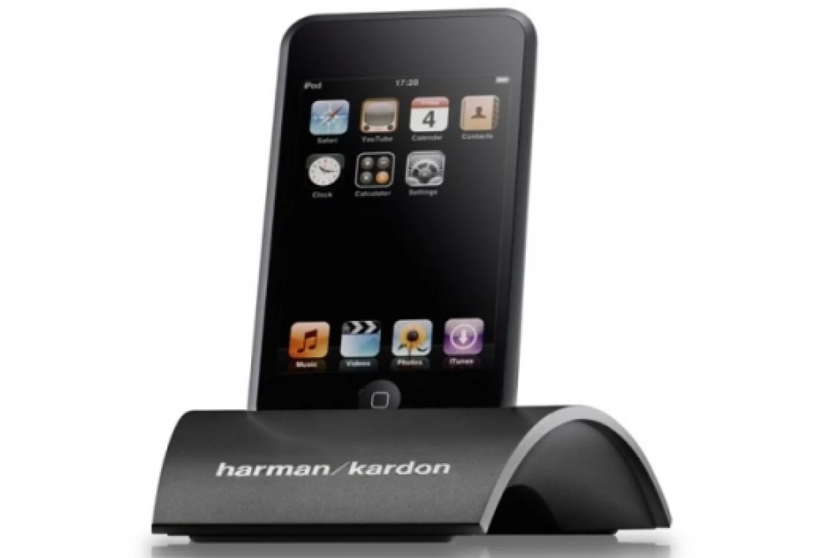 The Bridge II docking station for iPod from Harman Kardon.
