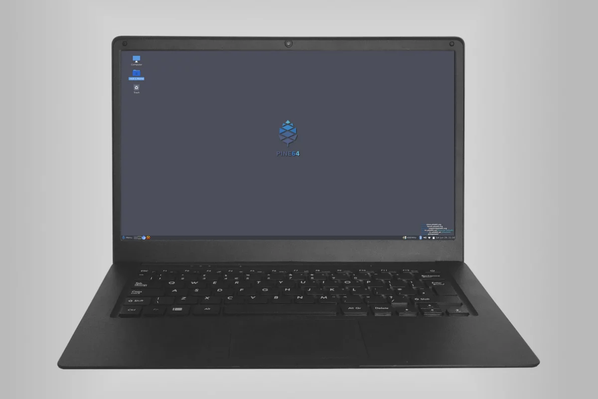 The Pinebook Pro from Pine64 comes with a six-core processing brain, 4 GB or RAM and 64 GB of solid state storage