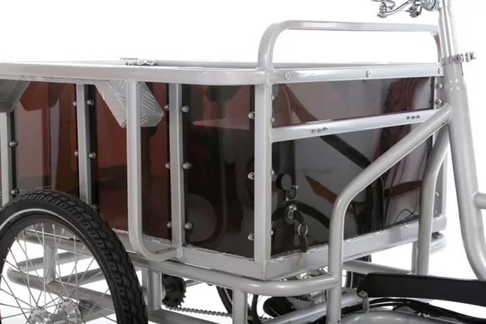 The movE electric cargo bike is a product of seven years of development from Sanitov Studio, a London-based design studio