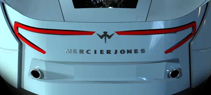 The Mercier-Jones hovercraft rear view