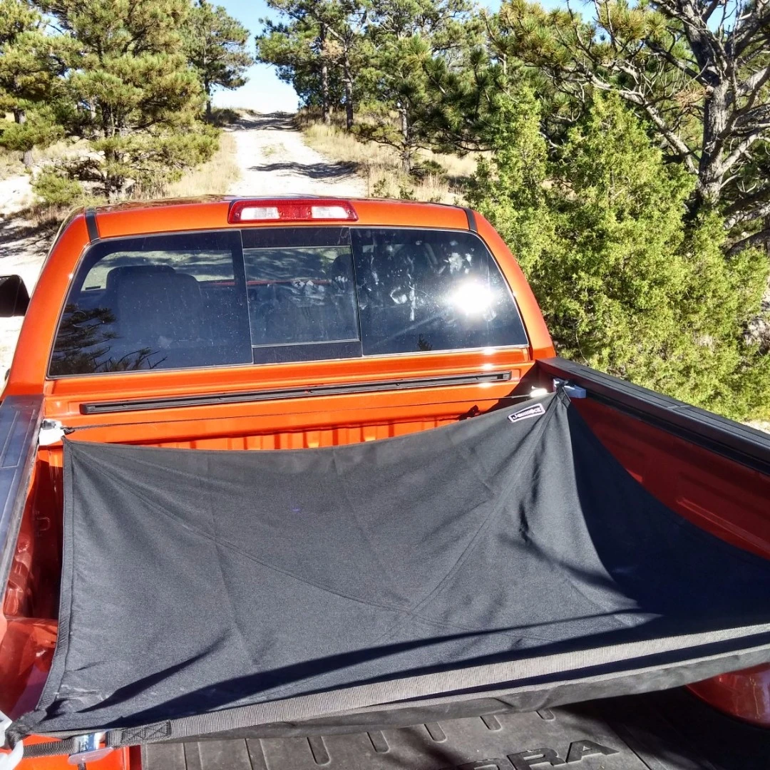This comfortable spot can be used for napping, storing items, or just hanging out