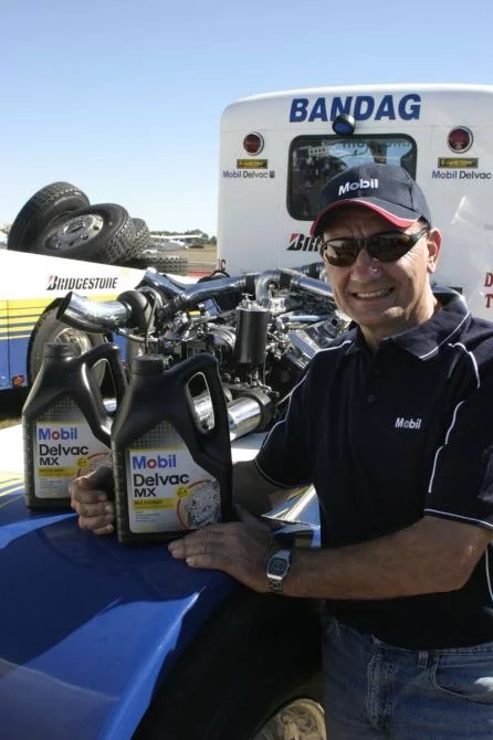 "The Bandag Bullet requires an oil that can handle high temperatures and provide instant lubrication to all parts of the diesel engine. I believe I get that from Mobil Delvac - it gives me confidence knowing that I'm using a high performance engine oil th