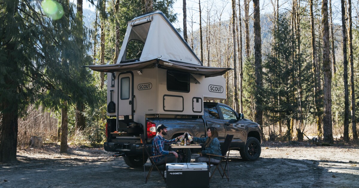 Scout Pickup Camper Creates Flexible Indoor Outdoor Base Camp Scout Pickup Camper Creates Flexible Indoor Outdoor Base Camp